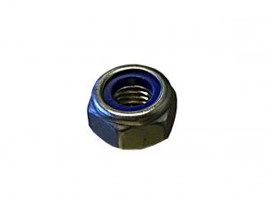 nyloc nut, stainless steel