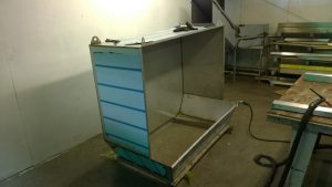 stainless steel chute