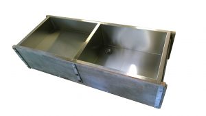 stainless sink