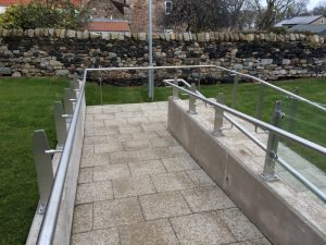 Holy Island handrail